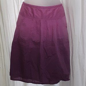 Athleta Ombre Whisper Lined Pink Purple Pockets Size 8